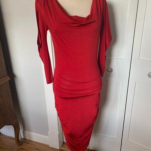 Red Latin/Rhythm Dance or Evening Dress XS/S